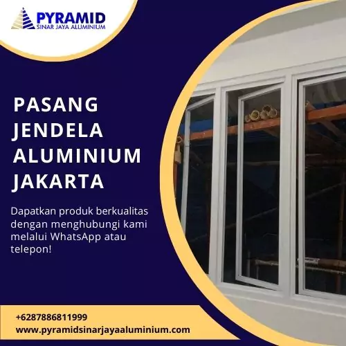 pasang jendela aluminium jakarta